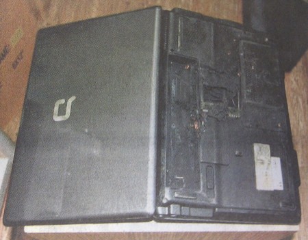 Laptop HP “bốc hỏa”, pin nổ tung