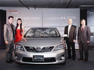 Xe Toyota Corolla Altis mới 2010 đã có mặt trên thị trường