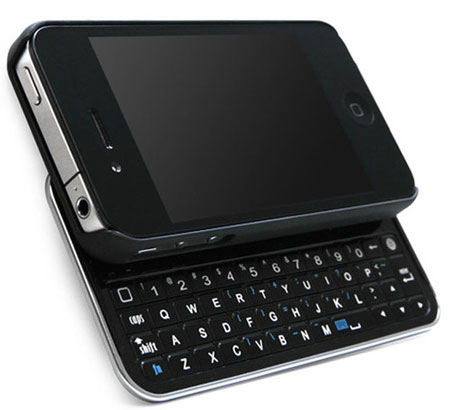 Trang bị bàn phím trượt QWERTY cho iPhone 4