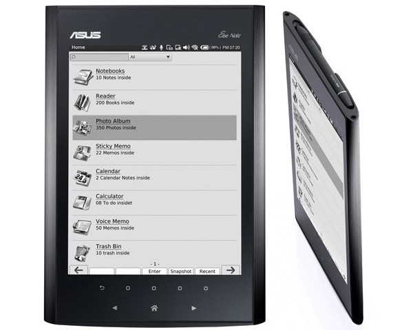 ASUS Eee Note EA-800 giá 230 USD sắp ra mắt
