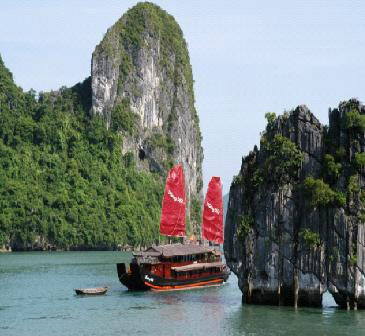 Vịnh Hạ Long thuộc Top 10 điểm du ngoạn tốt nhất bằng thuyền