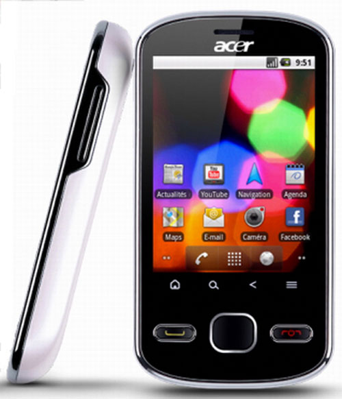 Acer beTouch E140 chạy Android 2.2 có mặt tại Anh