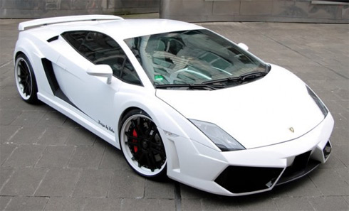 Lamborghini Gallardo độ trắng tinh