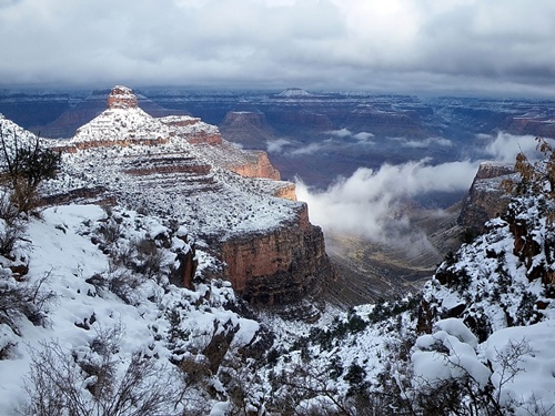 Grand Canyon về đông