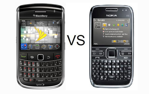 Chọn BlackBerry Bold 9650 hay Nokia E72?
