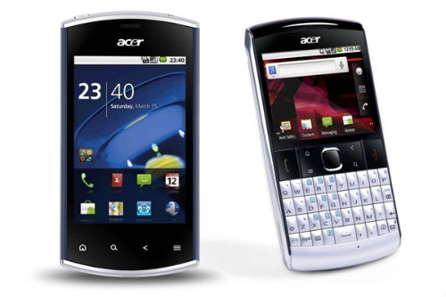 Bộ đôi 'dế' chạy Android 2.2 mới của Acer