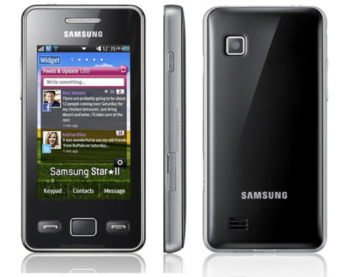 Samsung Star II S5260: Điện thoại cho giới trẻ