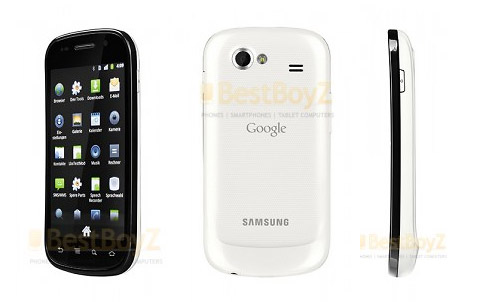 Smartphone Nexus S trắng của Google