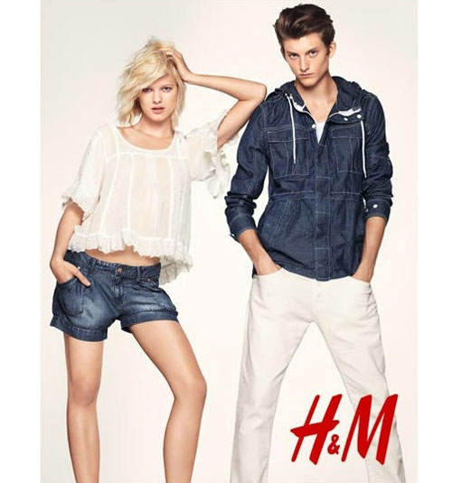 Thời trang jean cá tính của H&M