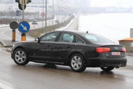 Audi A6 Hybrid trên đường thử