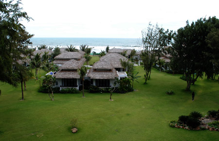 Kiến trúc Champa tại Mui Ne Bay Resort