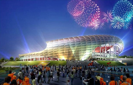 Đà Nẵng: Xây dựng sân vận động dáng rồng bay