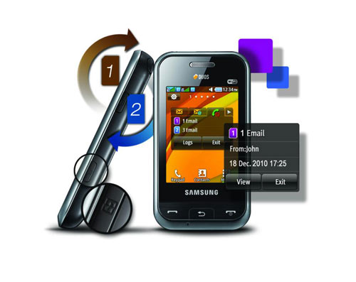 Samsung Champ Duos - Điện thoại năng động cho người giao thiệp rộng.