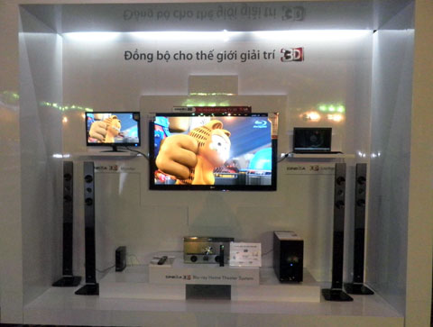 LG ra mắt TV Cinema 3D tại Việt Nam