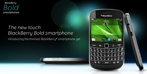 Bold Touch 9900 và 9930: Smartphone siêu mỏng chạy BlackBerry OS 7