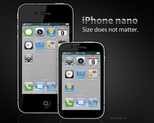 iPhone Nano sẽ xuất hiện vào năm 2012