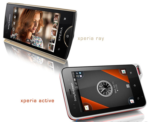 Sony Ericsson ra bộ ba điện thoại mới