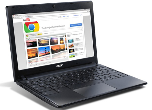 Laptop ChromeBook của Acer ra mắt tuần này