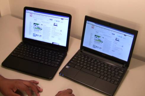 So sánh laptop Chromebook của Samsung và Acer