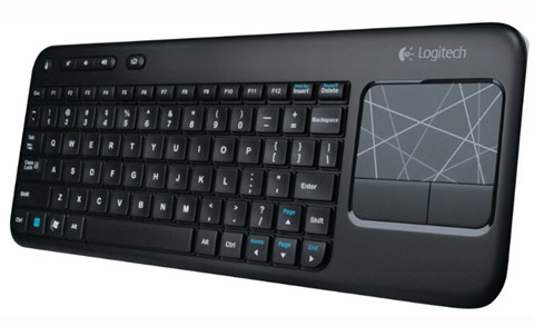 Bàn phím không dây Logitech Wireless Touch Keyboard K400