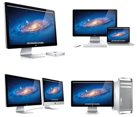 Apple trang bị ThunderBolt cho Cinema Display