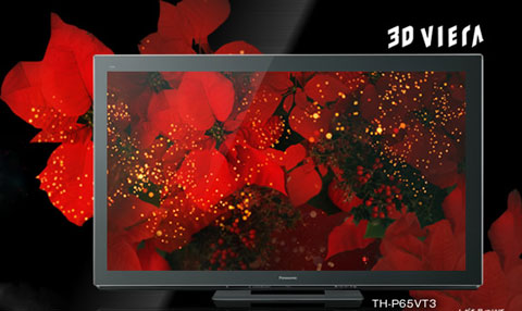 Panasonic VT3, GT3: HDTV Plasma 3D hạng sang