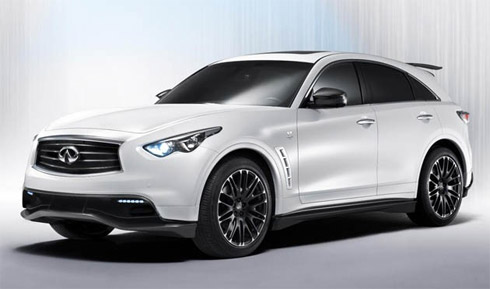 Infiniti concept lấy cảm hứng từ nhà vô địch F1