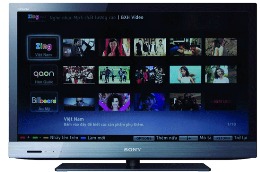 Sony Internet TV sẽ được cài đặt trang ZingMP3