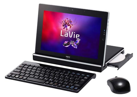 NEC LaVie Touch LT550/FS: Tablet cấu hình mạnh với chip Atom