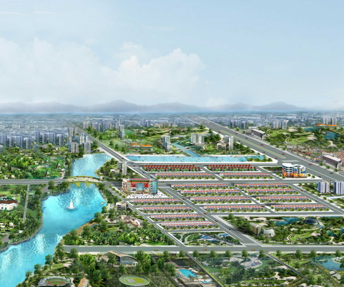 Chào bán khu nhà phố thương mại Green River City giá 2 triệu đồng/m2