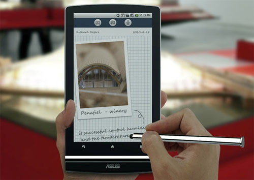 Tablet 3D Asus Eee Pad MeMo trên đường ra mắt