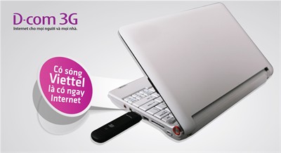 Hòa mạng D-COM 3G, hưởng ưu đãi lớn