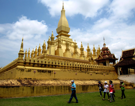 Sắc vàng That Luang