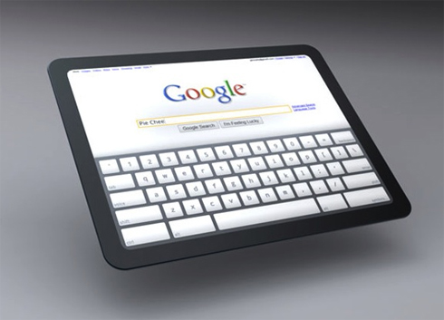 Máy tính bảng Google Nexus qua trí tưởng tượng