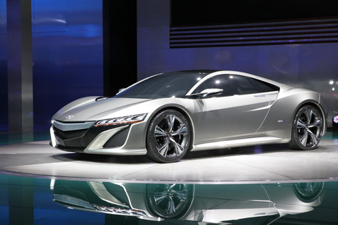 Acura NSX concept trình làng