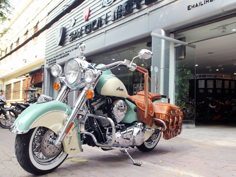 Indian Chief Vintage 2012 đầu tiên tại Việt Nam