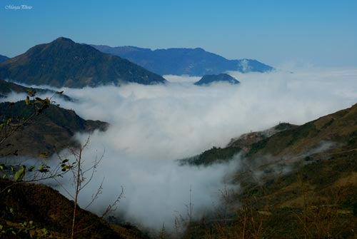 Biển mây đẹp ngỡ ngàng ở Y Tý