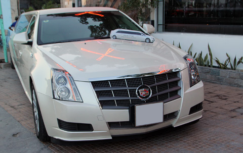 Khám phá Cadillac CTS limousine ở Sài Gòn