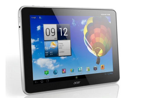 Tablet chạy video HD liên tục 12 tiếng của Acer