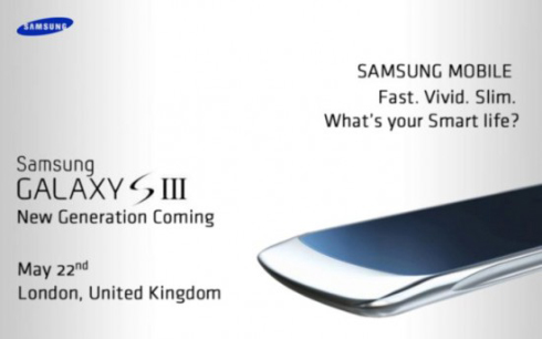 Samsung Galaxy S III kiểu dáng cong lộ diện