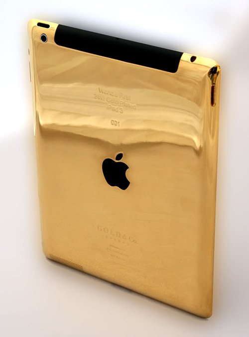 iPad mới mạ vàng, giá hơn 100 triệu đồng