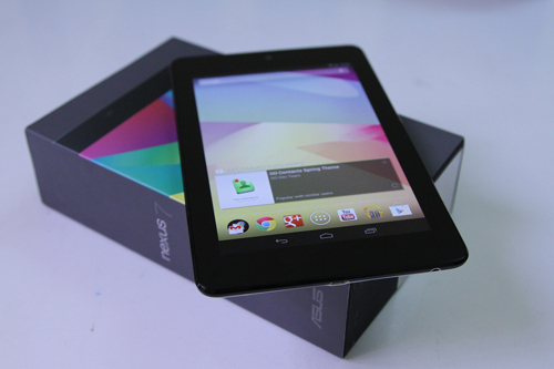 Máy tính bảng Google Nexus 7 xuất hiện ở Hà Nội