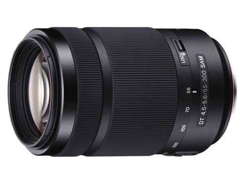 Sony ra siêu zoom DT 55-300mm F4.5-5.6 SAM gọn nhẹ