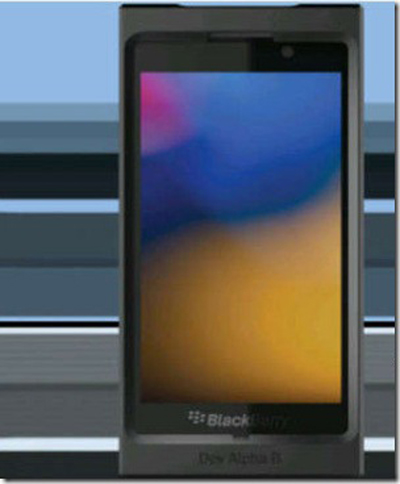 Lộ hình ảnh điện thoại BlackBerry 10 cho nhà phát triển