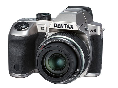 Pentax X-5: Siêu zoom mang dáng hình DSLR K-5