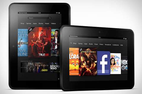 New iPad lu mờ trước "siêu phẩm" Kindle Fire HD