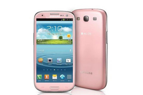 Galaxy S III phiên bản màu hồng xuất hiện