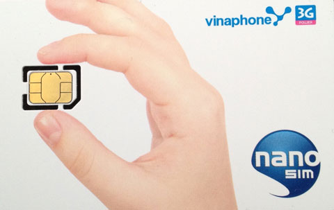 VinaPhone chính thức cung cấp Nano sim ra thị trường