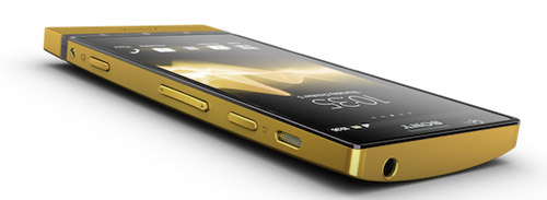 Sony Xperia P dát vàng 24 karat