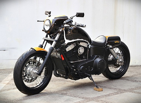 Honda Shadow 1100 mang hình hài khác